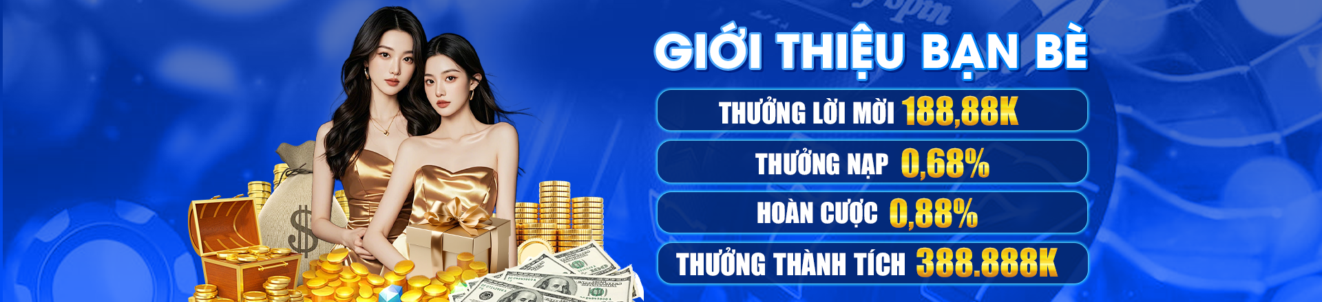 Hình ảnh quảng cáo của in88 hiển thị nền tảng và các lợi ích