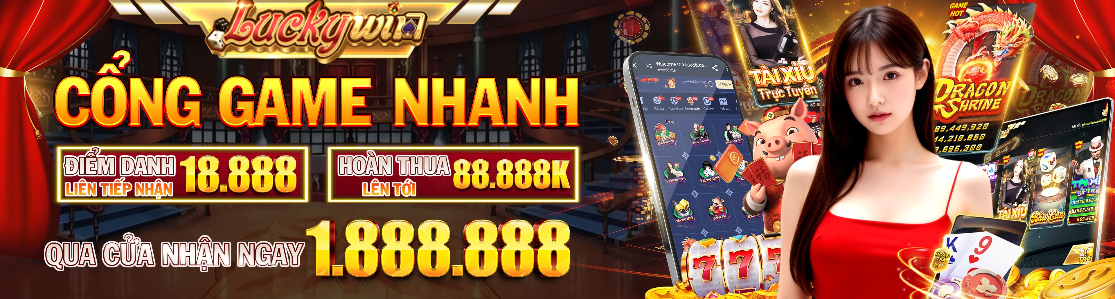 Hình ảnh quảng cáo của in88 hiển thị nền tảng và các lợi ích